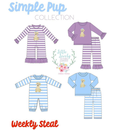 Simple Pup Collection Weekly Steal, Preorder, Eta Nov to LLCCO