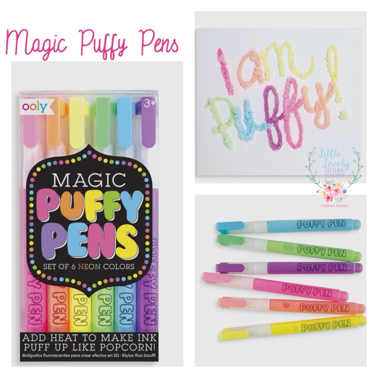Magic Puffy Pens Presale ETA Late Nov to LLCCO