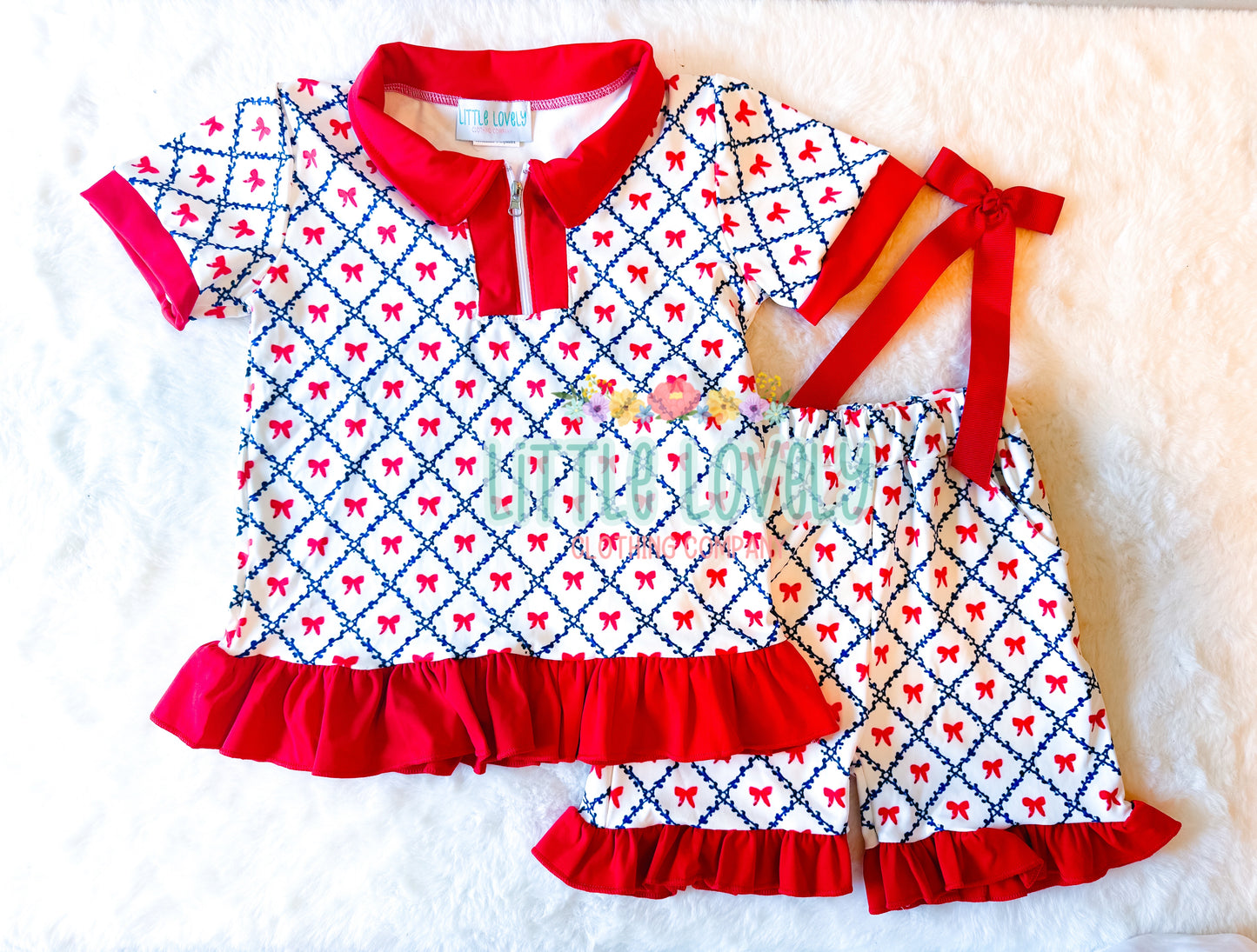 Social Set Pop Over Bow Set