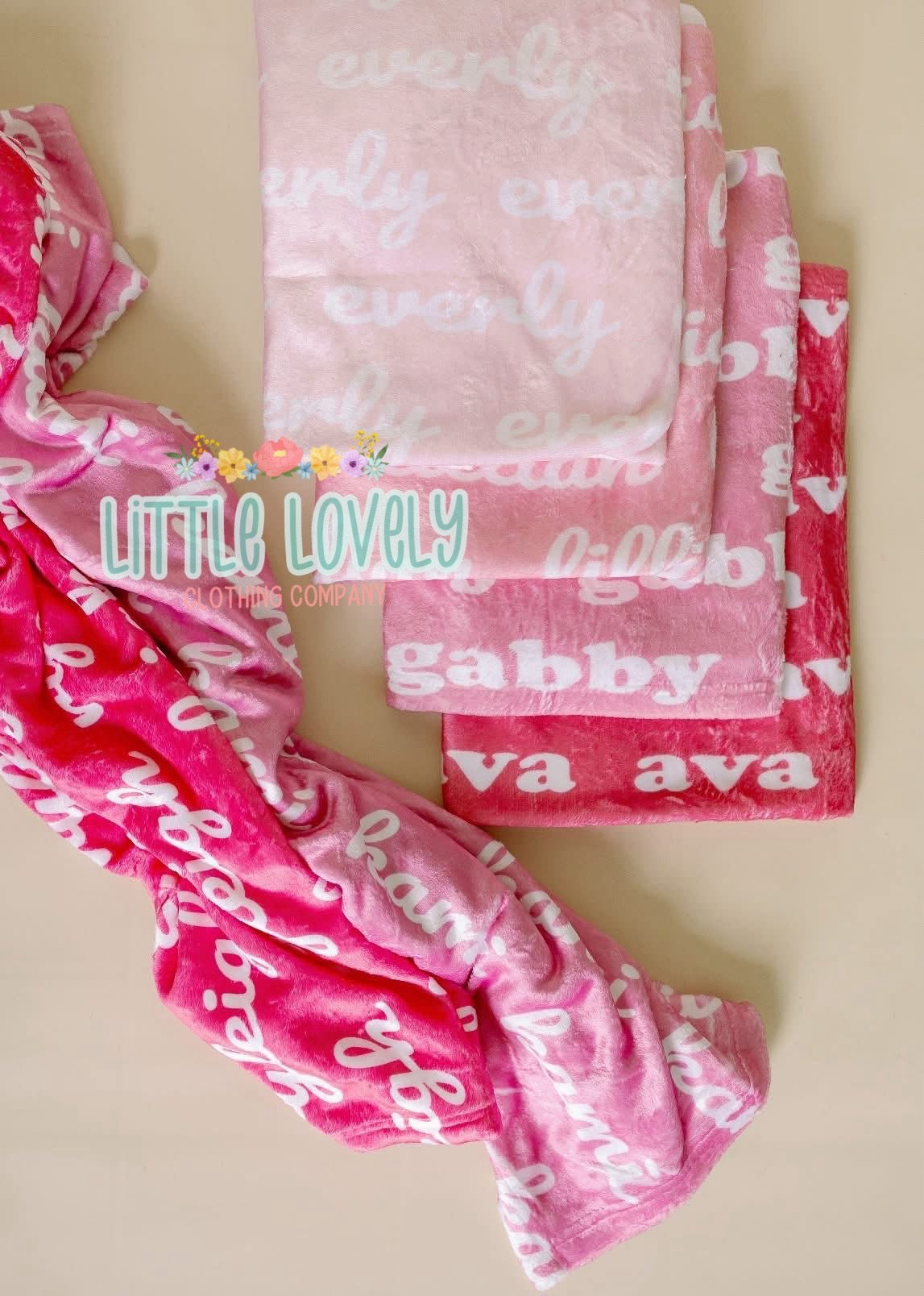 2025 CUSTOM NAME BLANKETS, ETA: Early Dec