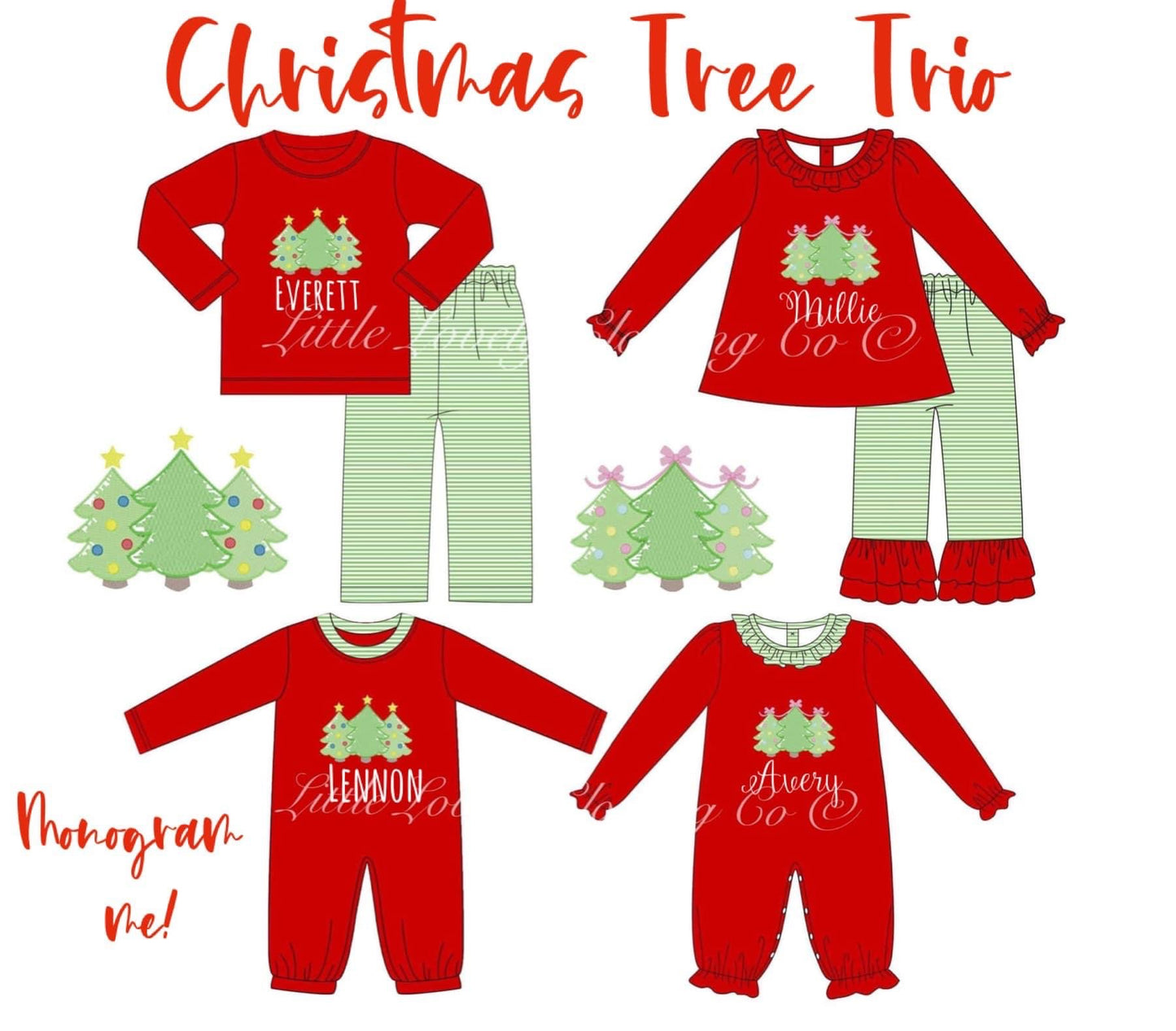 Christmas Tree Trio Presale ETA Sept to LLCCO Then to Customers