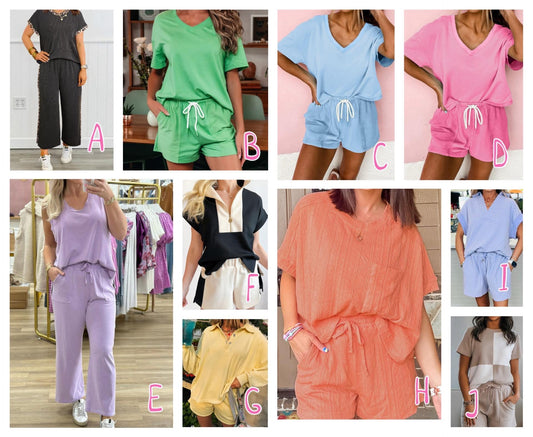 Mama Monday: Cozy + Cute Sets for Everyday Style ETA Aug to LLCCO Then to You