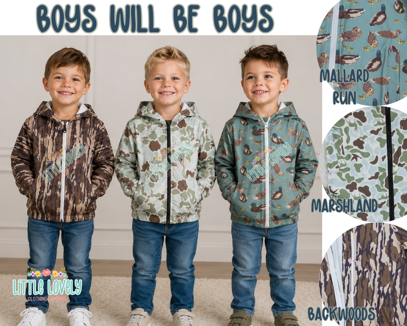Boys Will Be Boys Jacket Mix, ETA: Nov to LLCCO