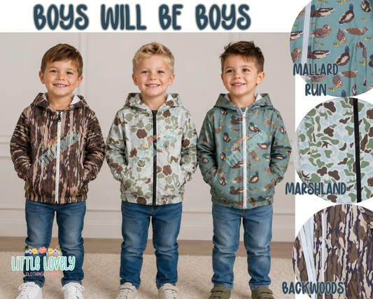 Boys Will Be Boys Jacket Mix, ETA: Nov to LLCCO