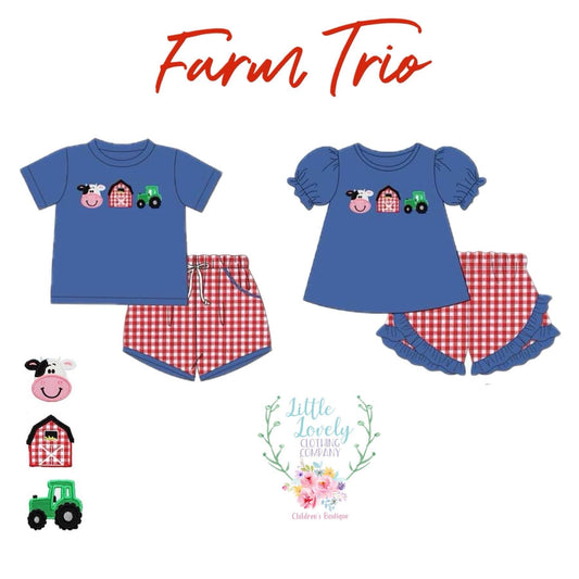 Farm Trio Collection Presale ETA July Then to Customers