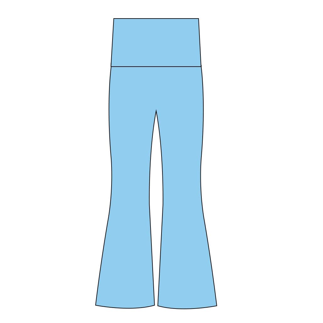 Solid Yoga Style Flares , ETA Nov to LLCCO