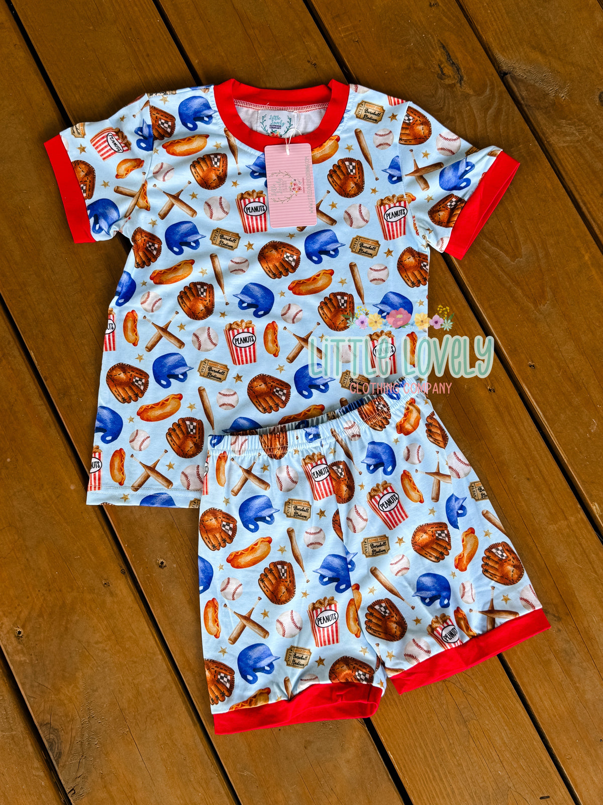 Batter Up Boys Lounge Set