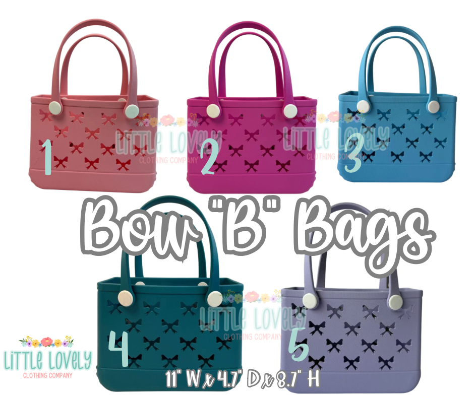 BOW "B" BEACH BAGS, ETA: March to LLCCO