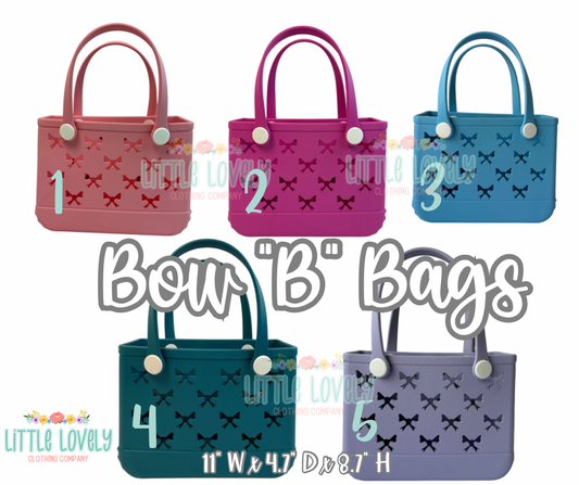 BOW "B" BEACH BAGS, ETA: March to LLCCO