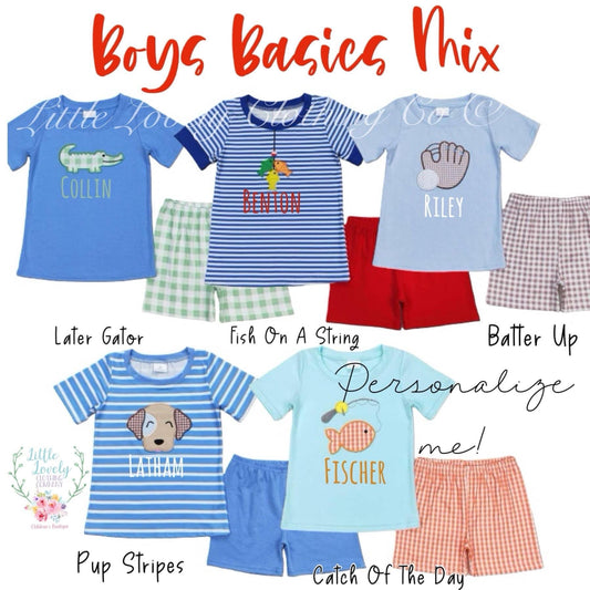 Boys Basics Mix Presale ETA Late May to LLCCO Then to Customers