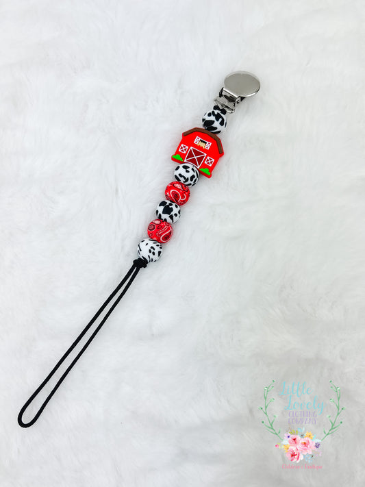 Barnyard Pacifier Clips