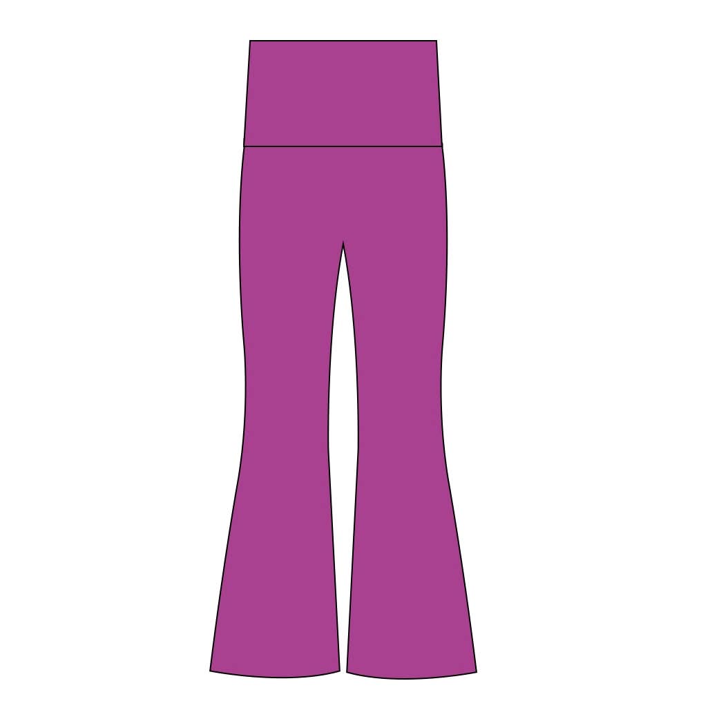 Solid Yoga Style Flares , ETA Nov to LLCCO