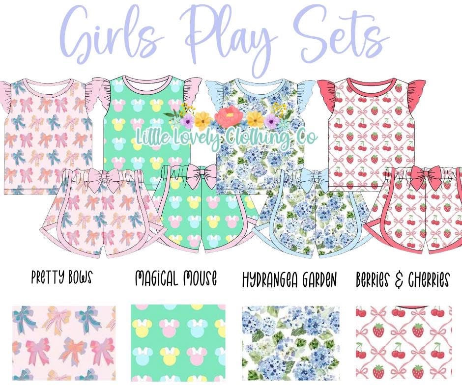 Girls Play Sets Presale ETA Late Feb to LLCCO Then to You