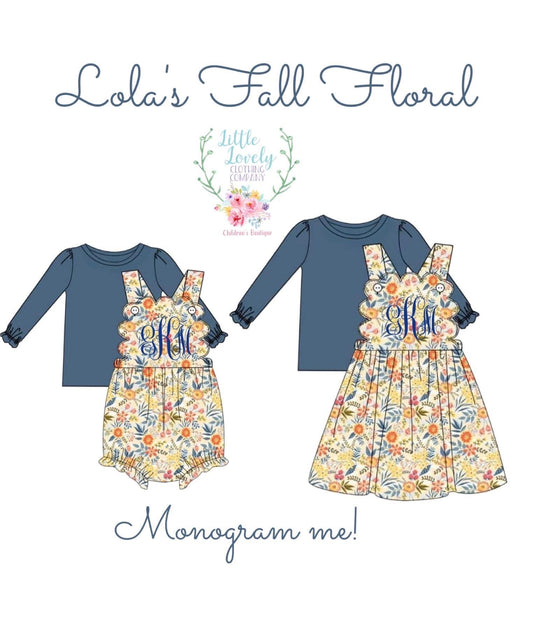 Lola's Fall Floral Collection Presale ETA Late Oct to LLCCO