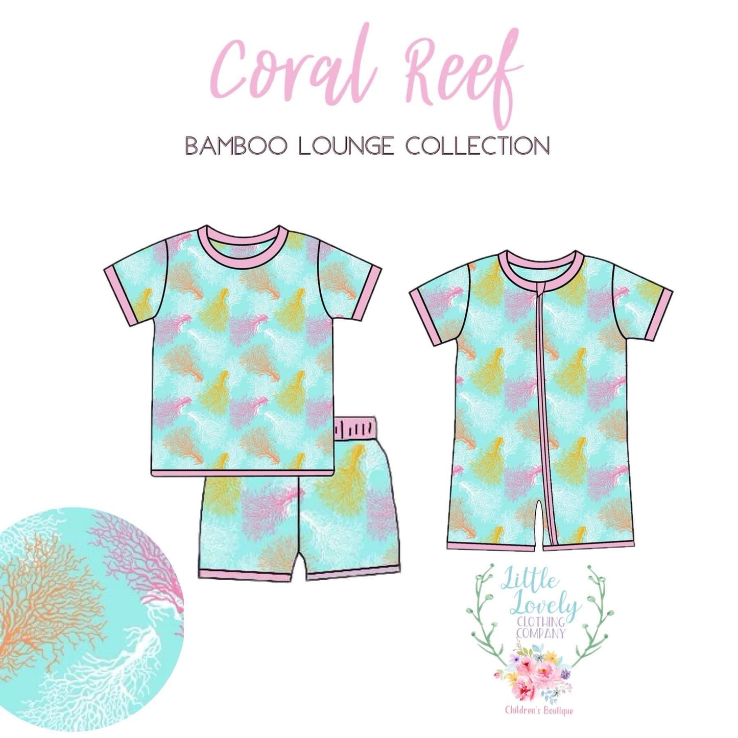 Coral Reef Bamboo Lounge Collection Presale ETA Late April to LLCCO then to Customers
