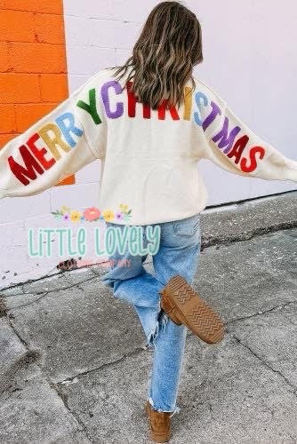 Rainbow Ho, Ho, Ho Sweater ETA: Mid/Late Nov