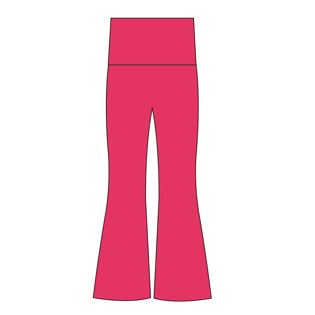 Solid Yoga Style Flares , ETA Nov to LLCCO