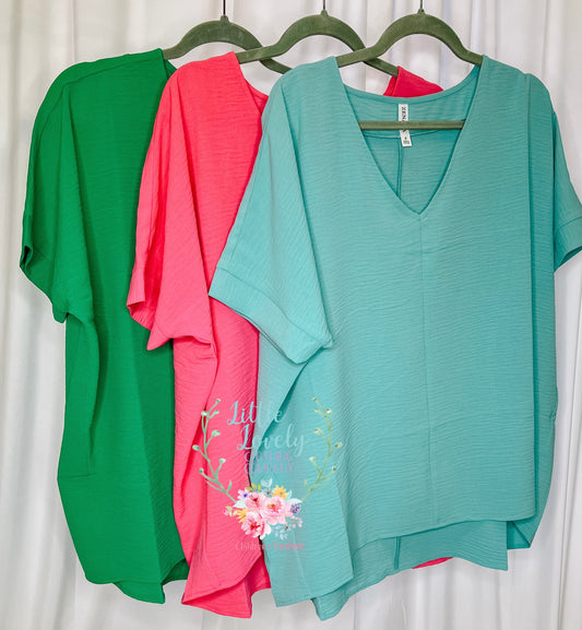 Ladies Flowy Tops