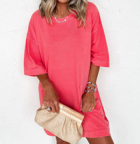 Sunrise Ladies Tee Shirt Dress, Ships Late June