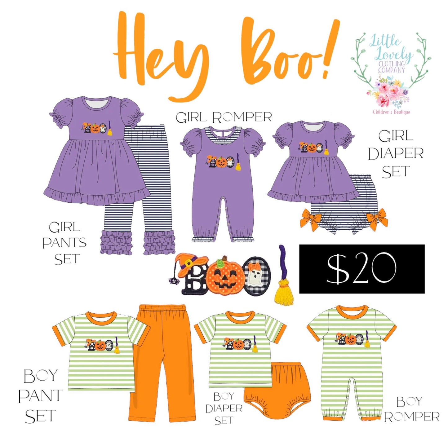 Hey Boo! Collection, ETA: Ships Sept