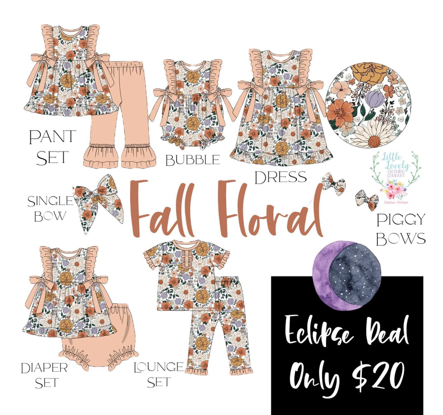 Fall Floral Collection 2024 , ETA: Ships Sept