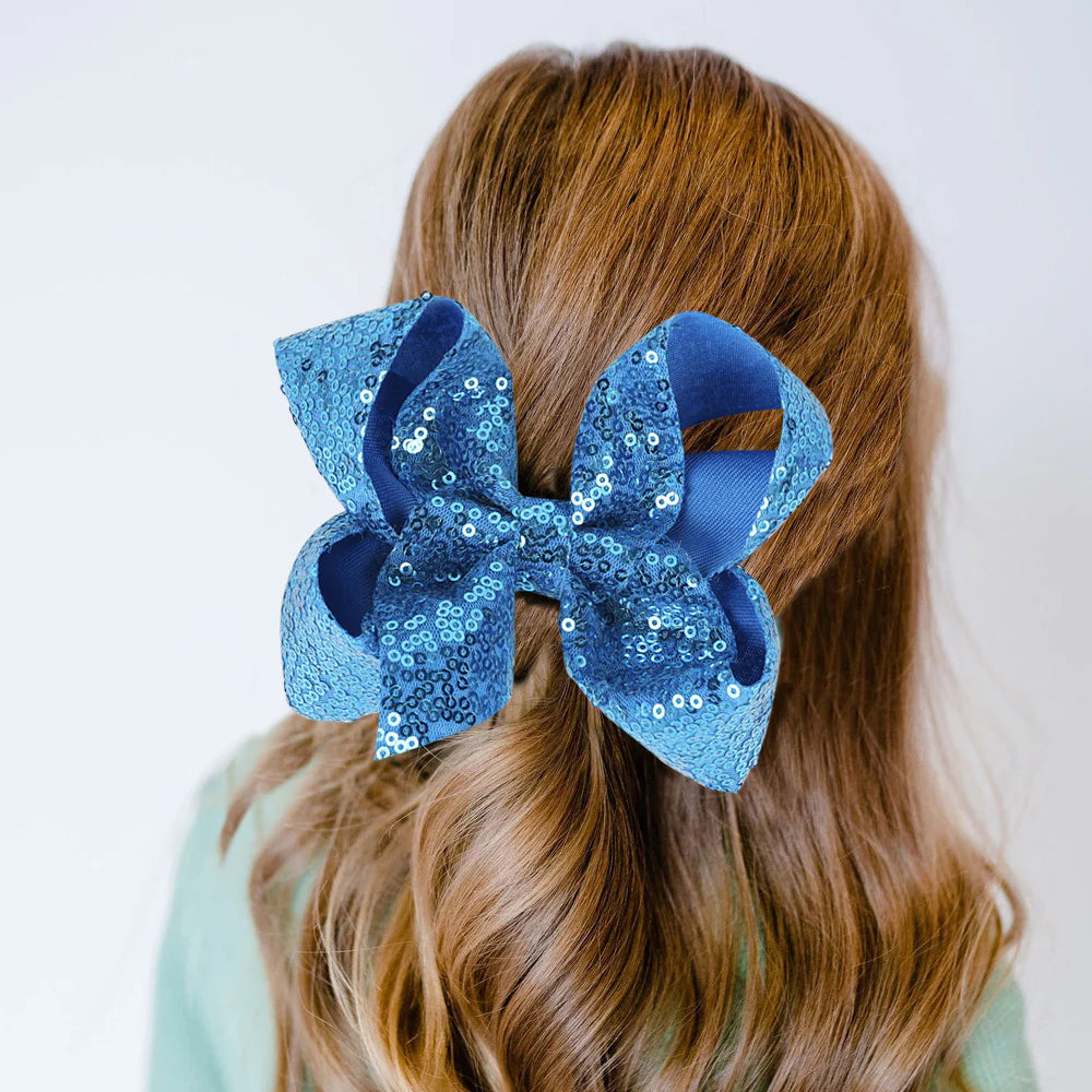 5" Sequin Bows , Pre-Sale: ETA: Dec to LLCCO