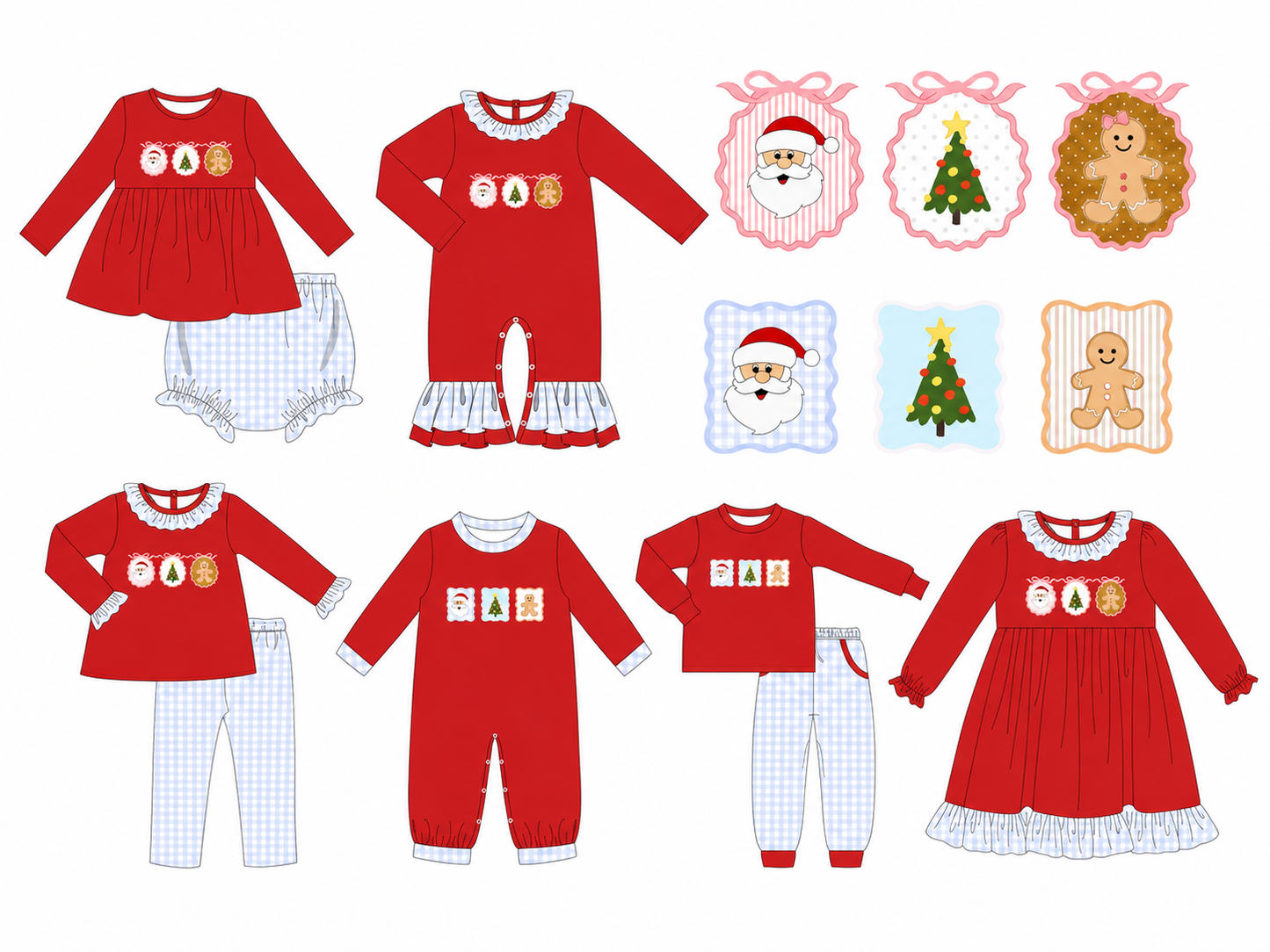Christmas Patch Trio, Pre-Sale ETA: End of Nov to LLCCO