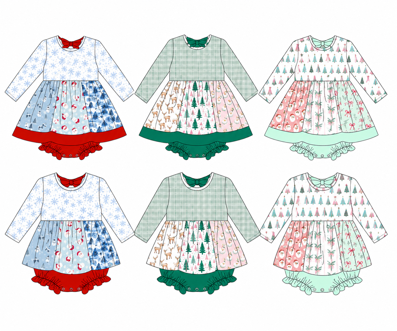 Preppy Holiday Split Panel Mix 2, ETA: End of Nov to LLCCO