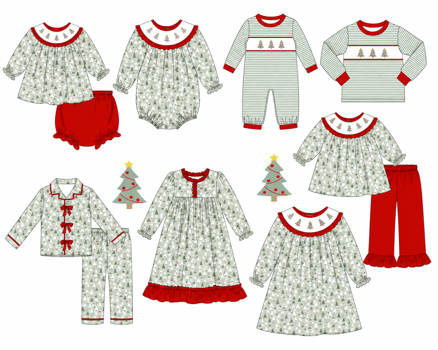 Holiday Trees Collection, Pre-Sale ETA: End Nov to LLCCO
