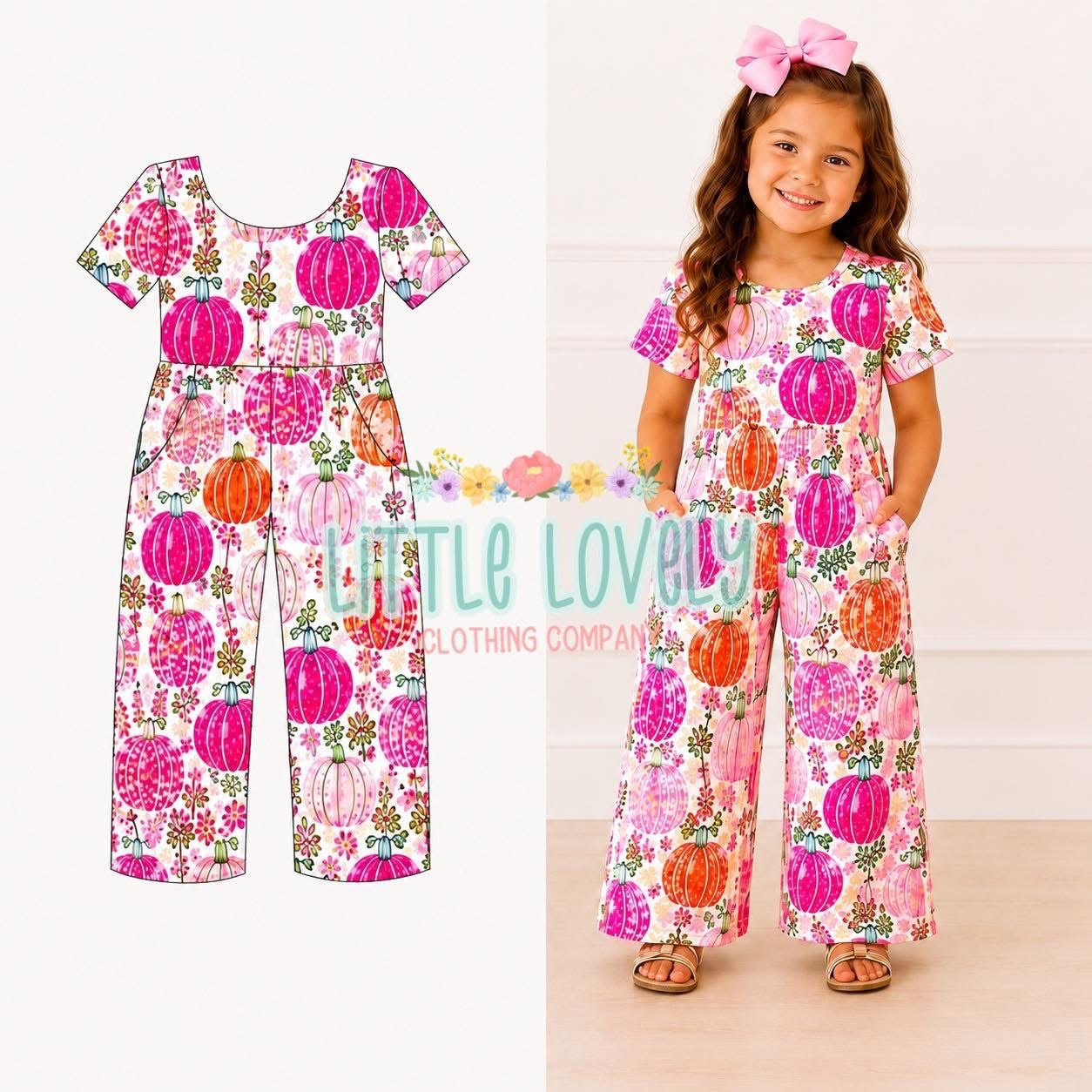 Pumpkin Jubilee Leggy Romper