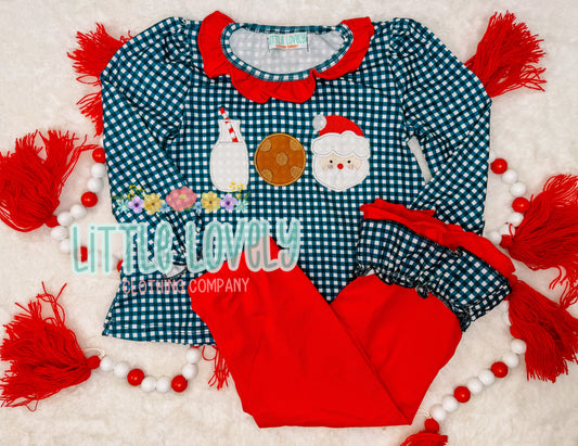 Milk & Cookie Trio Girls Pant Set