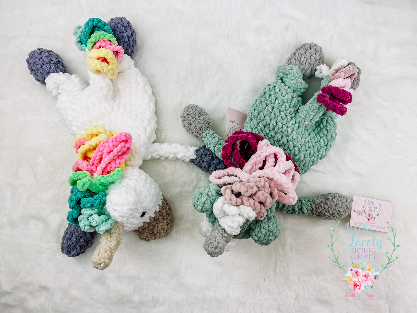 Unicorn Crochet Lovey