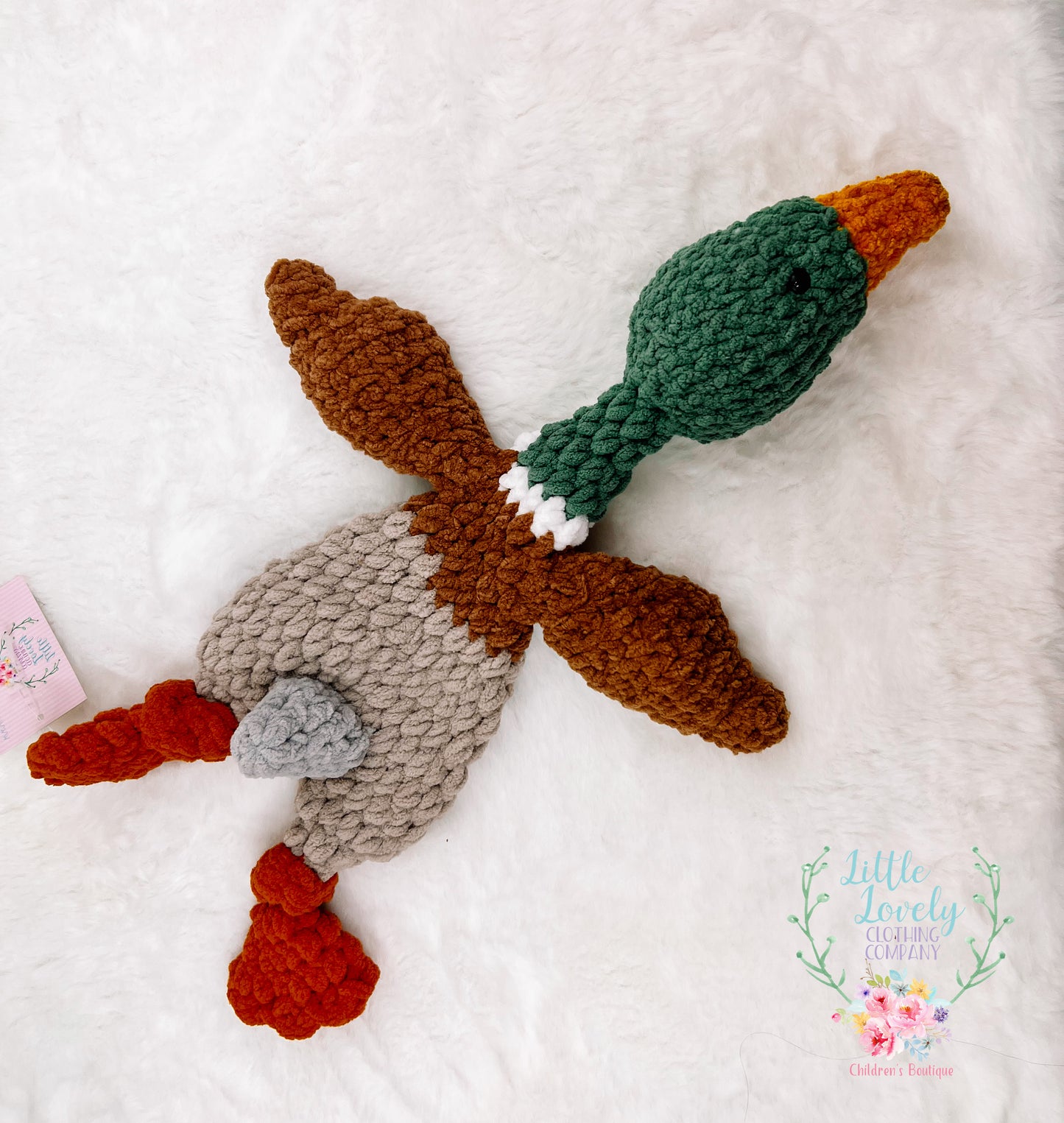 Duck Crochet Lovey