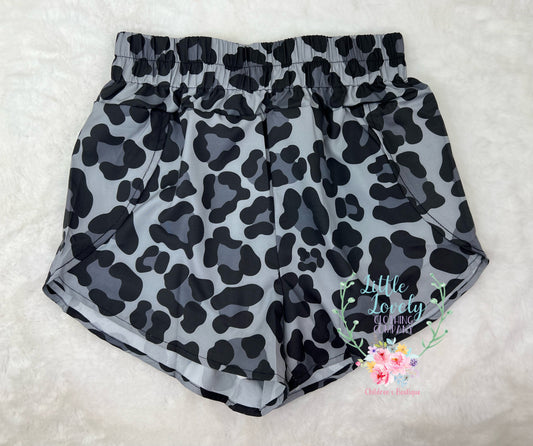 Leopard Athletic Shorts