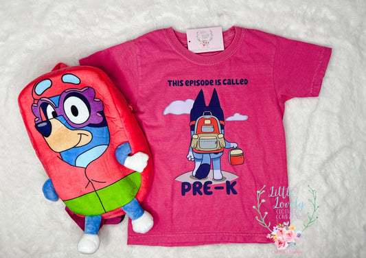 Pre-K Blue Pal Episode Tee