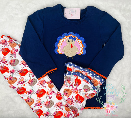 Talk Turkey Girls Ruffle Set