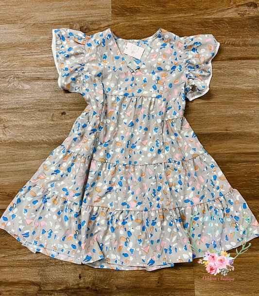 Athena Abstract Dress