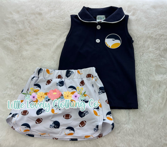 Eagle Preppy Skort Sets