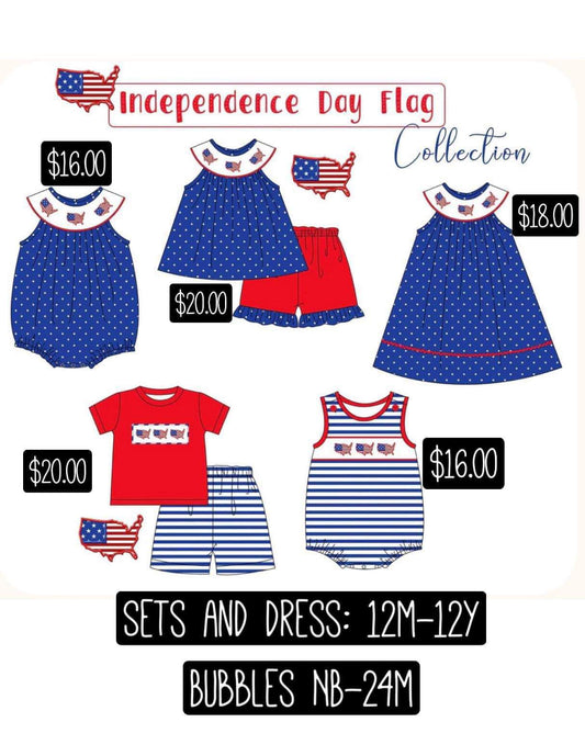 Independence Day Flag Collection Presale ETA May to Customers