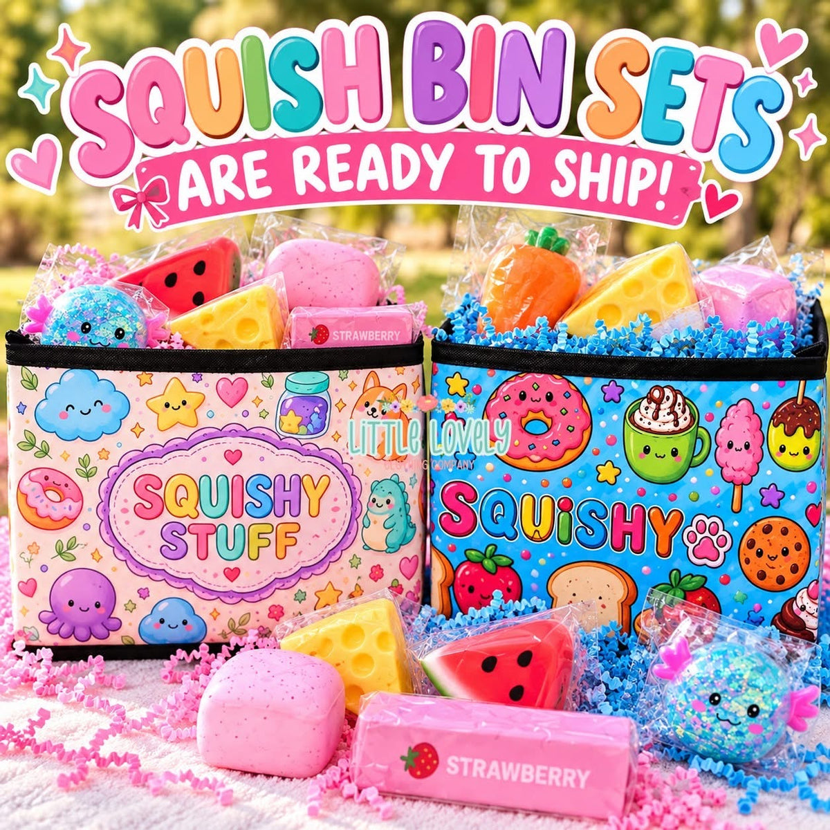 Squishy Bin Sets