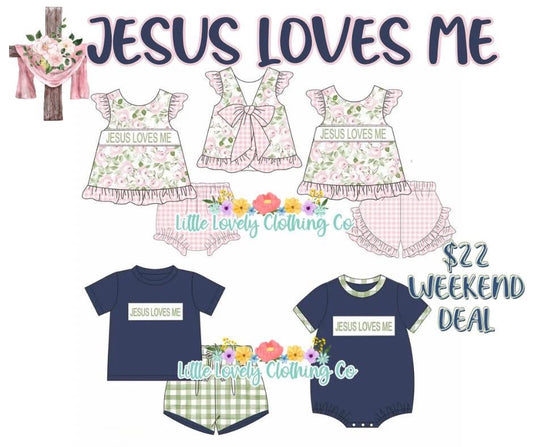 Jesus Loves Me Collection Pre-Sale ETA to LLCCO: April