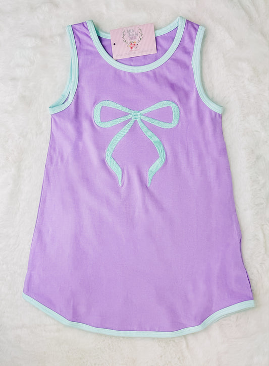 Preppy Bow Play Dress