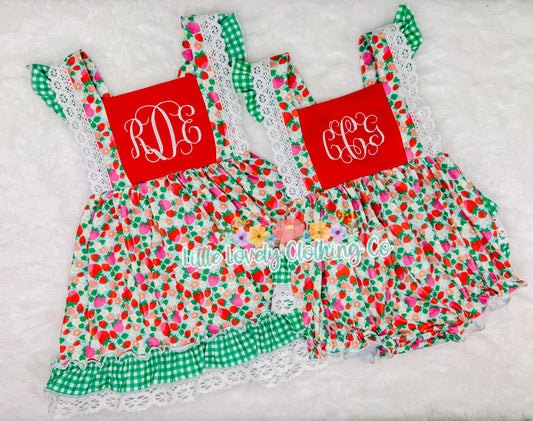 So Berry Sweet Girls Dress