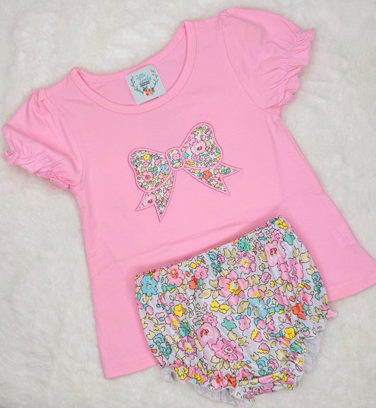 Bow So Sweet Bloomer Set