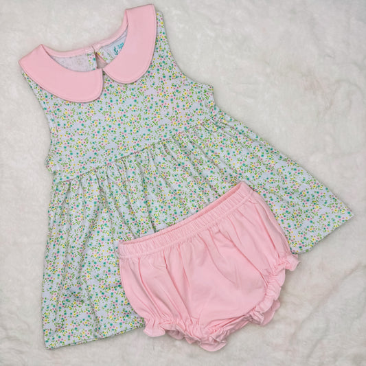 Shayla's Spring Floral Bloomer Set