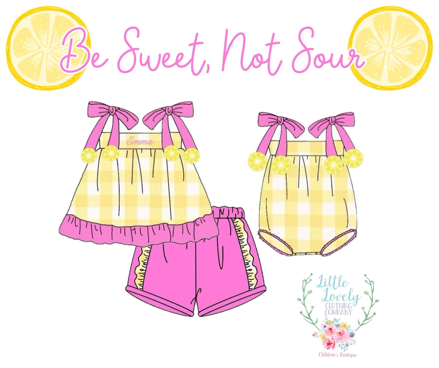 Be Sweet, Not Sour Collection, ETA June to LLCCO, then to Customers