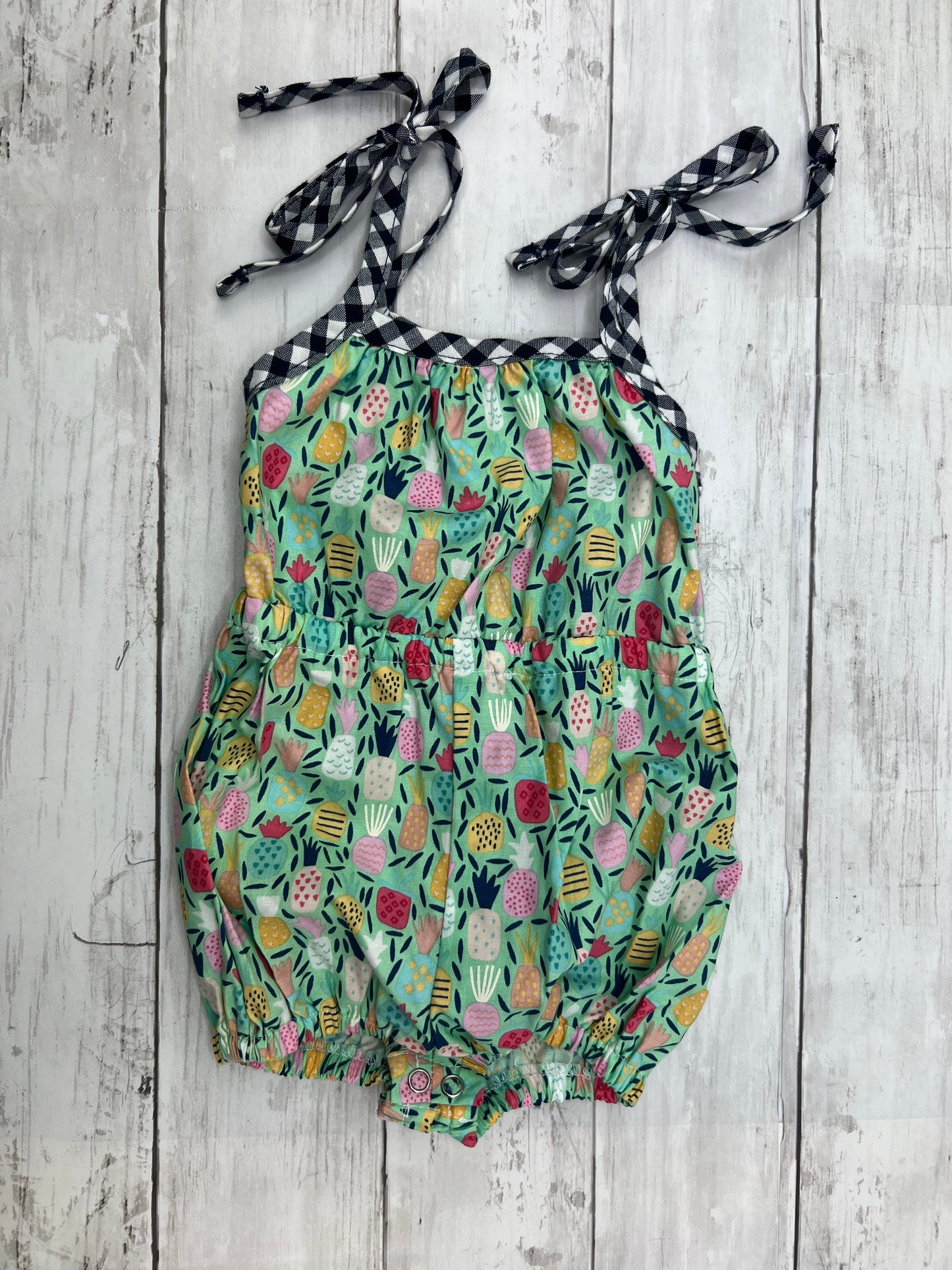 Pineapple Bubble Romper