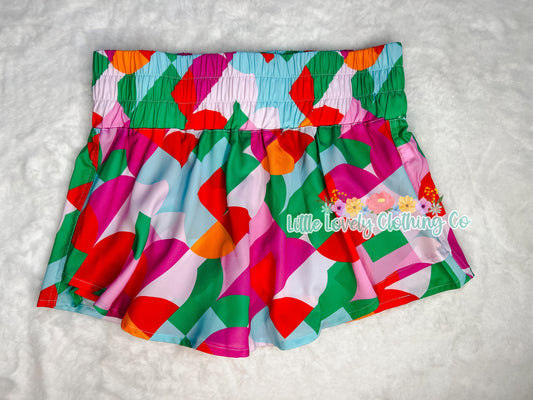 Ladies Geo Skort