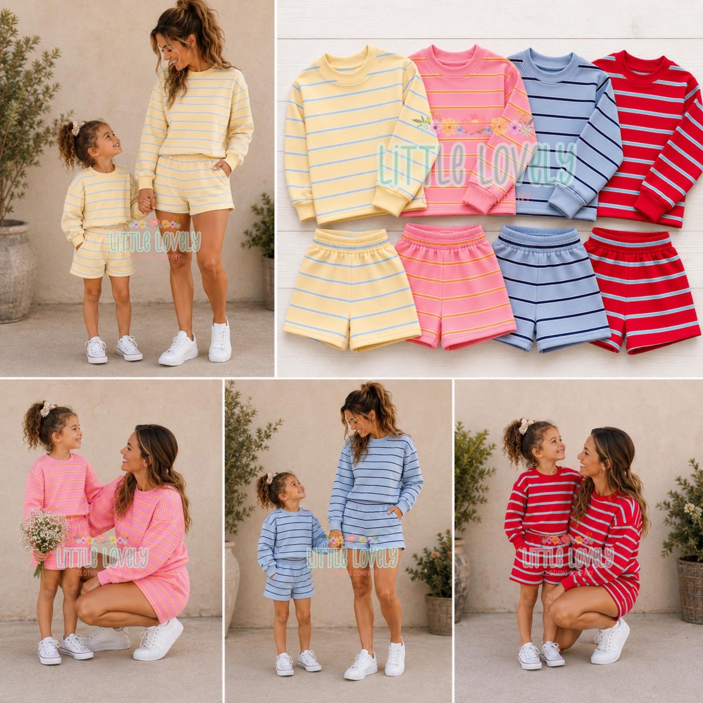 Cozy Stripe Lounge Collection, ETA: Oct to LLCCO