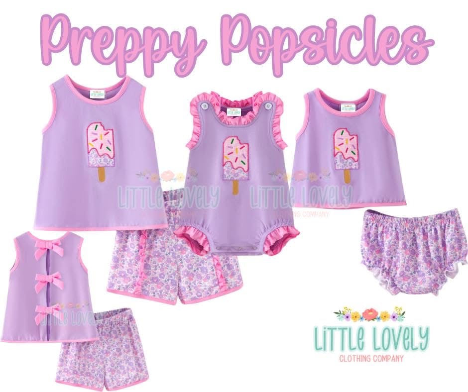 Preppy Popsicles Short Set